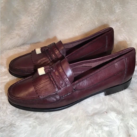 croft barrow Shoes Croft Barrow Brown Leather Loafers Shoes